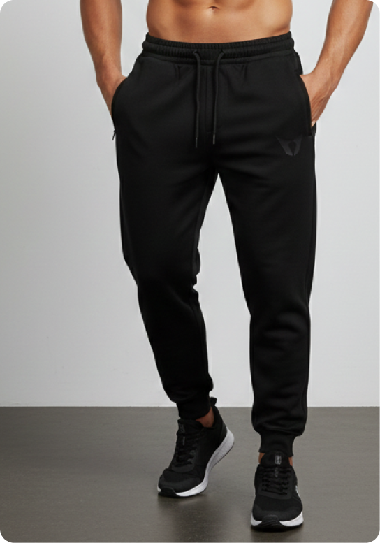 Vyral Athletics Signature Joggers - Black