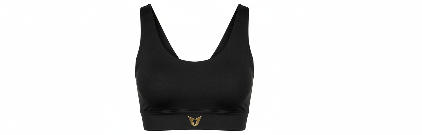 Vyral Athletics Women's Signature Crop Top - Black