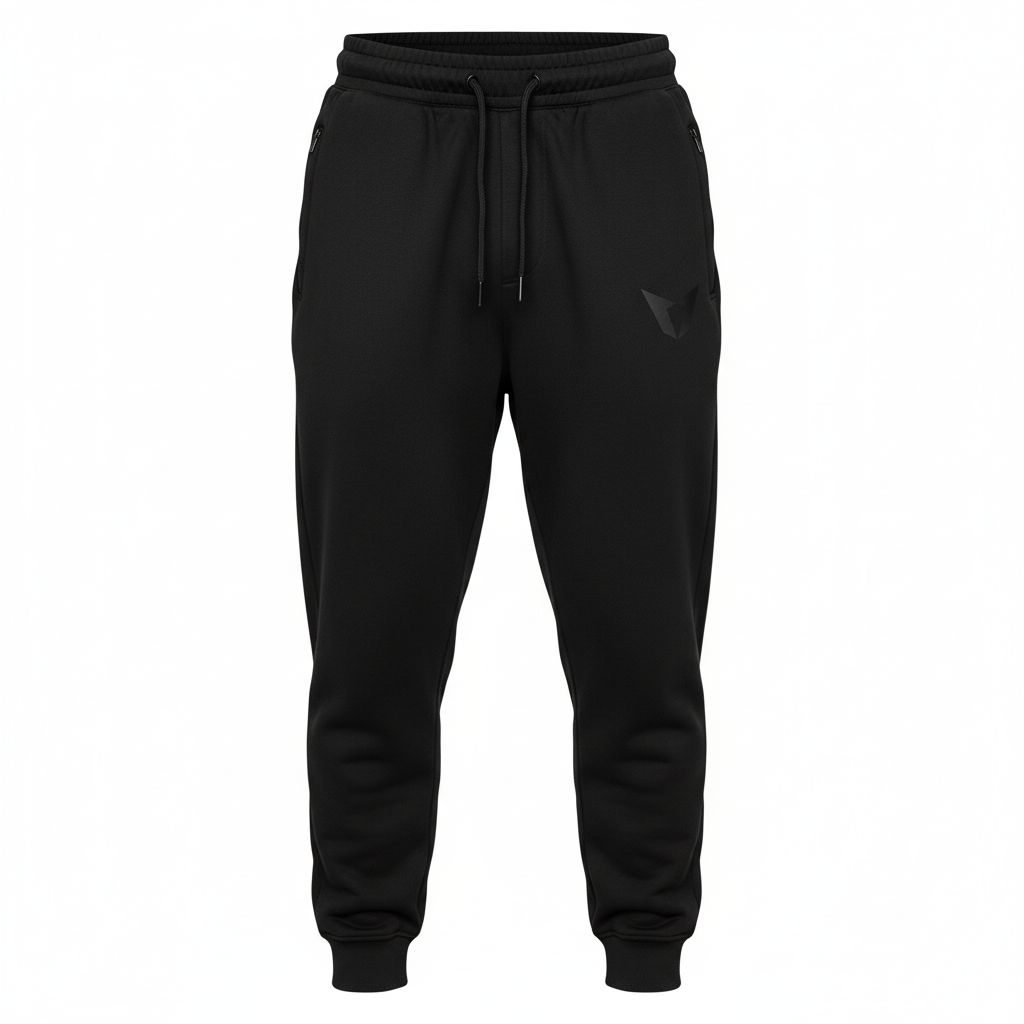 Black Oversized Joggers